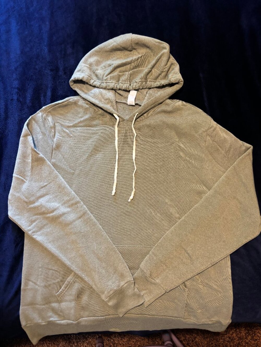 Alternative Brand Recycled Green Hoodie Size Large